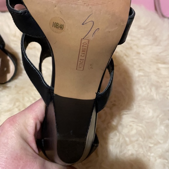 Vince Camuto leather gladiator shoes - Picture 11 of 14